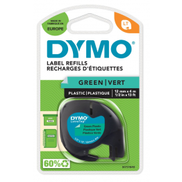 Dymo S0721640 nastro LT verde 12mm x 4m