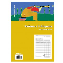 Blocco fattura 3 aliquote