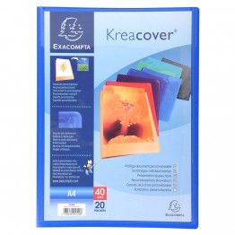 Portalistini personalizzabile Krea cover , 20 buste 24x32cm