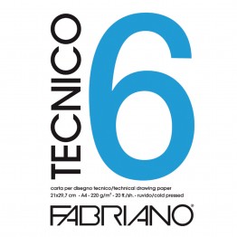 Tecnico 6 - Album da disegno ruvido 20fg