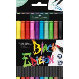 Black Edition - Astuccio pennarelli Brush