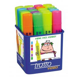 Evidenziatore TRATTO VIDEO, box