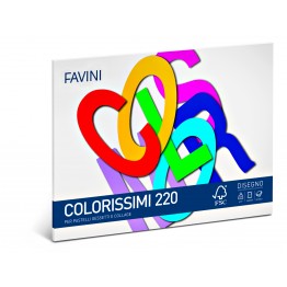 Album da disegno COLORISSIMI 220 monoruvido 16fg