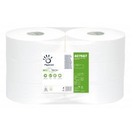 Carta igienica Biotech maxi jumbo 300m, 811 strappi