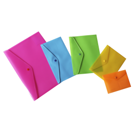 Busta con bottone 24x18,5 cm