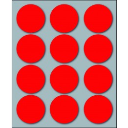 Etichette adesive in fogli - Multiuso rotonde