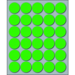Etichette adesive in fogli - Multiuso rotonde