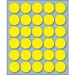Etichette adesive in fogli - Multiuso rotonde