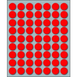 Etichette adesive in fogli - Multiuso rotonde