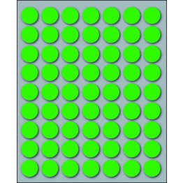 Etichette adesive in fogli - Multiuso rotonde