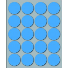 Etichette adesive in fogli - Multiuso rotonde
