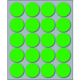 Etichette adesive in fogli - Multiuso rotonde