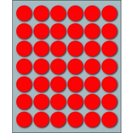 Etichette adesive in fogli - Multiuso rotonde