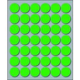 Etichette adesive in fogli - Multiuso rotonde
