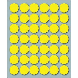 Etichette adesive in fogli - Multiuso rotonde