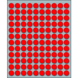 Etichette adesive in fogli - Multiuso rotonde