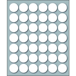 Etichette adesive in fogli - Multiuso rotonde