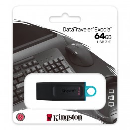 Pen Drive DataTraveler Exodia USB 3.2 da 64GB