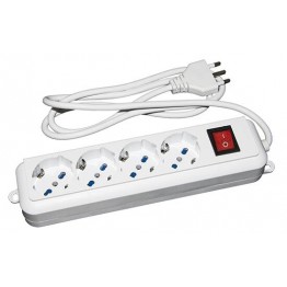 Multipresa 4 prese universali ita/schuko