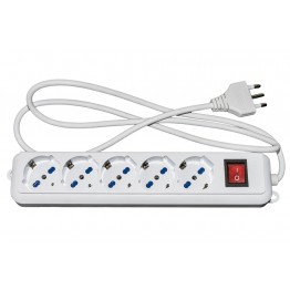 Multipresa 5 prese universali ita/schuko