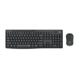 Kit tastiera e mouse wireless MK295 SILENT