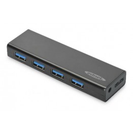 HUB 4 porte USB 3.0 con alimentatore