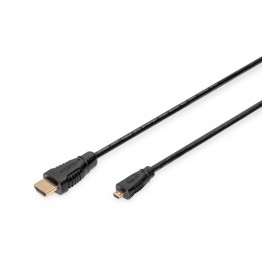 Cavo video HDMI - micro HDMI tipo D FHD 60hz 1m