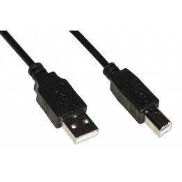 Cavo USB 2.0 connettori A-B 1,8m