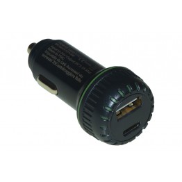 Alimentatore con 2 USB per auto