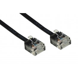 Cavo rete UTP cat.6A ultrapiatto 3mt