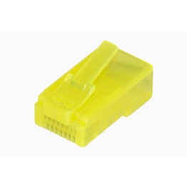 100 connettori RJ45 UTP per cavi flessibili cat 5E