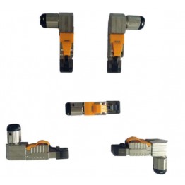 Un connettore RJ45 FTP tooless per cavi cat 6A