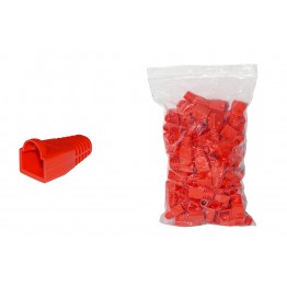 Confezione 100 copriconnettori 6mm per plug RJ45