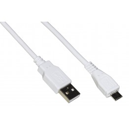 Cavo USB 2.0 - micro USB schermato 1m