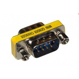 Adattatore mini 9 POLI maschio-maschio