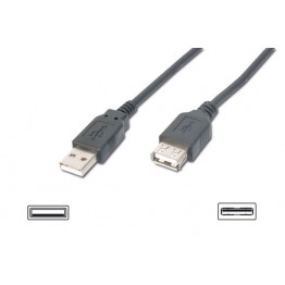 Prolunga USB 2.0 maschio-femmina 3mt