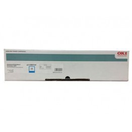 Oki 43837107 toner ciano