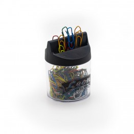 Fermagli colorati con dispenser