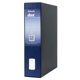 Registratore protocollo Dox2  d.8 cm blu