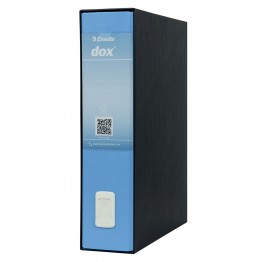 Registratore protocollo Dox2  d.8 cm azzurro