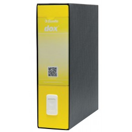 Registratore commerciale Dox1  d.8 cm giallo