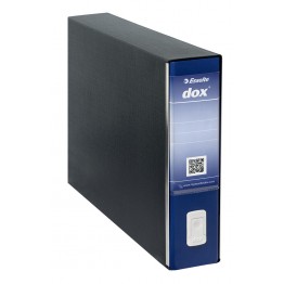 Registratore Formato XL  Dox10 d.8 cm blu