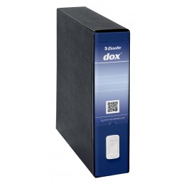 Registratore Formato XL  Dox9 d.8 cm blu