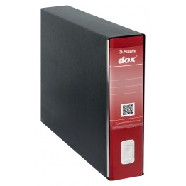 Registratore Formato XL  Dox10 d.8 cm rosso