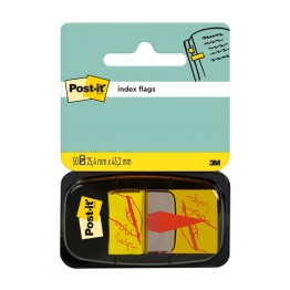 Segnapagina Post-it Index FIRMA QUI 25,4x43,2mm