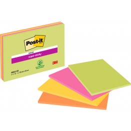 Foglietti post-it Super Sticky Meeting Notes 6845-SSP-EU 203x152mm
