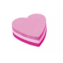 Foglietti post-it sagomati cuore