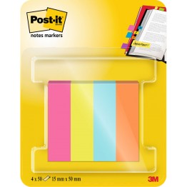 Segnapagina Post-it in carta Index 15x50mm