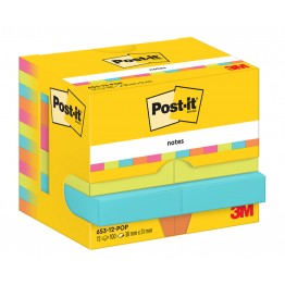 Foglietti post-it Colori Poptimistic 653 38x51mm