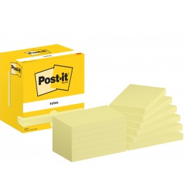 Foglietti post-it Giallo Canary 655 76x127mm